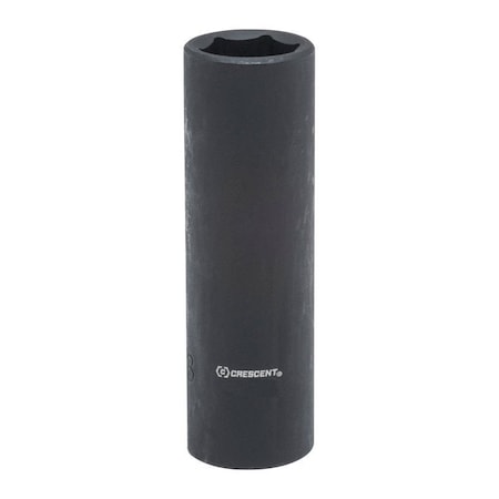 Weller Crescent 11/16 in. X 1/2 in. drive SAE 6 Point Deep Impact Socket 1 pc CIMS24N